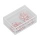 thumbnail image 1 of 100pcs Mini Paper Clips Portable Cute Small Electroplating Rose Gold Metal Paper Clip for Office Home File Classification, 1 of 3