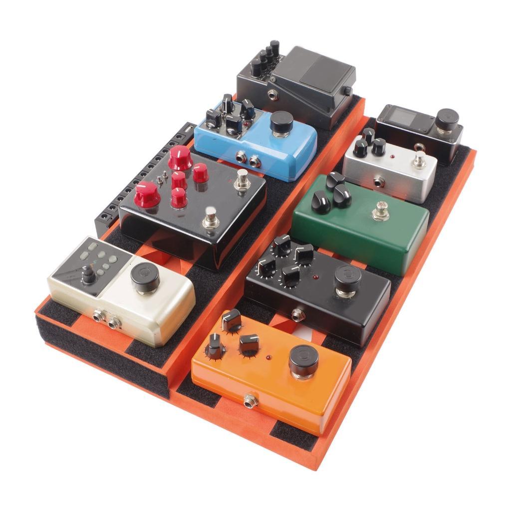 hejhncii Versatile Guitar Effects Board Light weight Universals Guitar Pedal Board