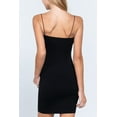 thumbnail image 2 of Women's Solid Straight Cami Heavy Rib MIni Dress, 2 of 2
