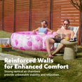 thumbnail image 2 of Pileta Inflable Sloosh 168x51 cm con Respaldo Rosa, 2 of 9