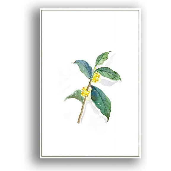 IDEA4WALL Framed Canvas Wall Art for Living Room, Bedroom Leaves Canvas Prints for Modern Home Decoration Ready to Hang