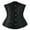 Black, variant on Womens Lace Steel Boned Corset Trimmed Boned Overbust Waist Cinch Bustier Top Boned Bustier Shapewear Tummy Control Beige XS