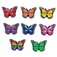 thumbnail image 1 of 8 piezas de dijes de mariposa Sincero para zapatos dijes para sandalias tipo zueco regalos de Navidad o cumpleaños, 1 of 5