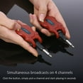 thumbnail image 3 of Wireless Guitar System Audio Digital Guitar Transmitter Receiver Built-in Rechargeable Battery 100 Feet Transmission, 3 of 6
