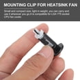 thumbnail image 3 of UPKOCH  40 PCS Cooling CPU Cooler Retention Bracket Fan Mounting Clip, 3 of 8