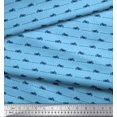 thumbnail image 2 of Soimoi Polyester Crepe Fabric Path & Bike Shirting Decor Fabric Printed Yard 42 Inch Wide, 2 of 3