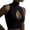 Black, variant on Summer Womens Sleeveless Wool Vest Fashion Elegant Top Casual Tank Camisole Lightweight Knit