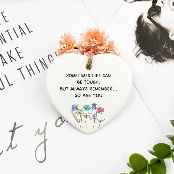 Stay Strong Ornament, Thinking Of You Gift, Motivational Keepsake, Sympathy Gift For Friend