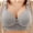 Grey, variant on Women Large Size Comfortable Breathable Smooth Bra Underwear with Soft Cups for Daily Wear, 46, Grey