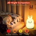 thumbnail image 4 of LED Night Light Baby Night Light Kids Night Light Rabbit Night Light Baby Night Light 9 Colors Night Light Kids Room Night Light Christmas/Birthday Gift - Medium Rabbit, 4 of 6