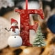 thumbnail image 4 of Adornos Colgantes para Árbol de Navidad (26 Letras) | Material Acrílico | Tamaño: 10 Cm | Paquete de 26 | Diseño Navideño Resistente, 4 of 5