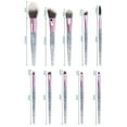 thumbnail image 4 of SKISUNO 10Pcs Assorted Color Makeup Brush Set with Premium Fiber Bristles for Natural and Uniform Makeup, 4 of 5