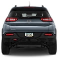 thumbnail image 4 of Jeep Cherokee UV-LED Printed American-Made Black Metal License Plate Frame, 4 of 7