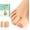 Beige, variant on Welnove Toe Protectors – 12-Pack Aloe Vera Extract Infused Silicone Toe Sleeve Toe Covers for Hammer Toes, Corns, Calluses, Blisters – Soft Gel Toe Cushions for Pain Relief