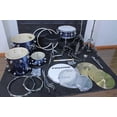 thumbnail image 2 of Bateria Viajera Evolution 4 Piezas Azúl Metálico EVOLUTION JPX4-BLM005, 2 of 4