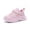 Pink, variant on Gyujnb Girls Breathable Mesh Running Shoes, Hook and Loop Flat Heel Closed Toe Platform Sneakers (Toddler, Little Girls, Big Girls),4.5-5 Years