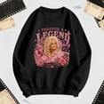 thumbnail image 2 of JCCXIN Vintage Dolly Sweatshirt for Women Parton Memorial Sweatshirts Retro Country Singer Graphic Pullover Casual Fall Outfits, 2 of 4