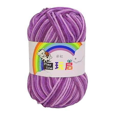 

QIIBURR Hand-made DIY Scarf Sweater Coat Bar Needle Thread Baby Line Thick Wool
