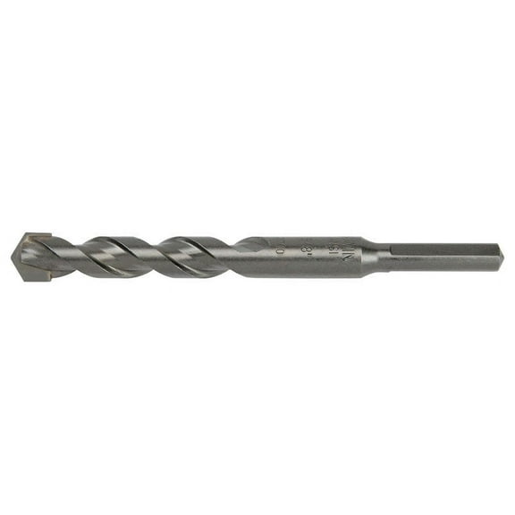 Irwin 6" L High Speed Steel Rotary Percussion Drill Bit 1 pk