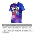 thumbnail image 2 of Cuphead T-Shirts for Men Women, Anime Short Shirts, Unisex Short Sleeve Tops, Crew Neck Tee Shirts, S-4XL, 2 of 8