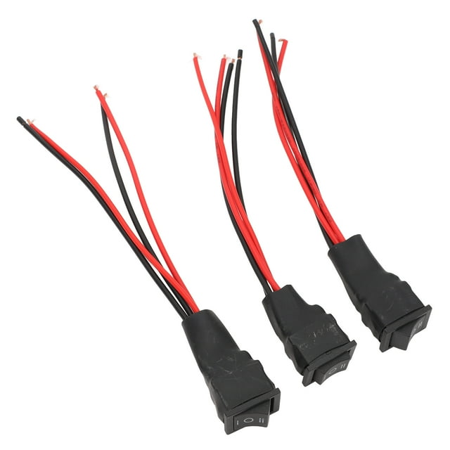 Interrupteur Inverseur de Moteur à Courant Continu, Interrupteur Réversible du Moteur 3 Positions pour le Moteur