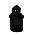 thumbnail image 1 of Sudadera para perros con capucha, ropa para mascotas de primavera/otoño/invierno, abrigo cálido negro XL, 1 of 7