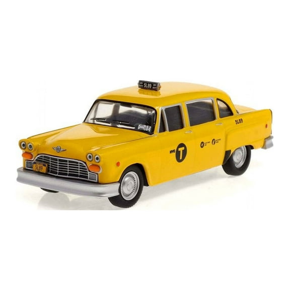2019 Checker Motors Marathon A11 N.Y.C. Taxi #5L89, John Wick Chapter 3 - Parabellum - Greenlight 86607 - 1/43 scale Diecast Model Toy Car