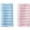 Pink+Blue, variant on Blissal Exfoliating Shower Towel,2/4PCS Blissal Exfoliating Towel,Blissal Shower Scrubber,Blissal Towel for Men and Women (Pink+Blue)