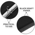 thumbnail image 3 of HONMEET Black Round Binder Notebook Cover with Kraft Paper Document Protector Folder, 1 Set for Office and School Supplies, 3 of 8