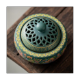 Incense Burner Stick Holder Line Incense Plate Sandalwood Coil Base