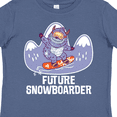 thumbnail image 4 of Inktastic Snowboarding Future Snowboarder Boys or Girls Toddler T-Shirt, 4 of 5
