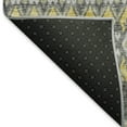thumbnail image 3 of Addison Rugs Mayfield Washable Transitional Tribal, Diamond Gray Rectangle Rug, 2'6" x 3'10", 3 of 6