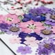 thumbnail image 2 of Injueey Flores secas naturales Artísticas Flores prensadas Belleza Joyas Decoraciones Postales decorativas Regalos para tarjetas de boda de resina Flores artificiales Lila Injueey HA010799-03, 2 of 6