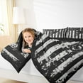 thumbnail image 4 of jejeloiu Motocross Truck Twin Comforter Sets,Black White Bedding Set For Boys Men Reversible 2-Piece, 4 of 8