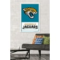 thumbnail image 2 of NFL Jacksonville Jaguars - Logo 21 Wall Poster, 22.375" x 34", Framed, 2 of 3