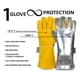 thumbnail image 2 of Guante de soldadura SpecxArmor Graywolf Kevlar Heat Resist 800°C, 2 of 9