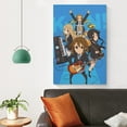 thumbnail image 4 of Japan Music Manga Series K-On! Characters Cute Anime Poster Posters Art Print Wall Photo Paint Poster Hanging Picture Family Bedroom Decor Gift 16x24inch(40x60cm), 4 of 6