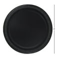 thumbnail image 4 of Disposable Paper Plates, 9", Black, 20 Count, by Way To Celebrate, 4 of 6