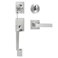 thumbnail image 1 of VEVOR Front Entry Door Handle and Deadbolt Set Satin Nickel Square Handle Lever, 1 of 9