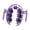 Purple, variant on awjaisca Leg Massage Roller Anti-Cellulite Lymphatic Drainage Deep Tissue Therapy Thighs Arm Back Shoulder Muscle Relaxation Massage Tool with 26 Rollers