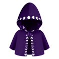 thumbnail image 3 of Capa de Halloween Cosplay capa accesorios de disfraz fiesta capa de Púrpura Yuyangstore Capucha de Halloween, 3 of 8