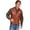 Antique Brown, variant on Scully Men's Lamb Leather Western Vest, Black Lamb, 52