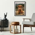 thumbnail image 4 of DIY 5D Diamond Art Brown Highland Cow Head Paint with Full Drill Round Diamond Gems Painting by Number Kits for Adults Art Craft Home Wall Decor 15.8x19.8in, 4 of 8