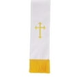 thumbnail image 2 of Christian Brands Church Supply KC132 Red & White Bookmark with Fringe, 2 of 2