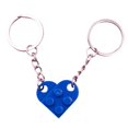 thumbnail image 1 of "Heart Keyring Keychain Made Bricks Perfect Valentine's Day Gift Best", 1 of 5