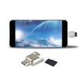 thumbnail image 5 of Mini Metal USB 3.1 Micro Secure Digital TF Memory Type-C Card Reader OTG Adapter,Silver, 5 of 8