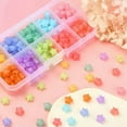thumbnail image 5 of U8MO 250x Acrylic Star Spacer Beads for Bracelet Necklace Jewelry Making DIY Craft, 5 of 6