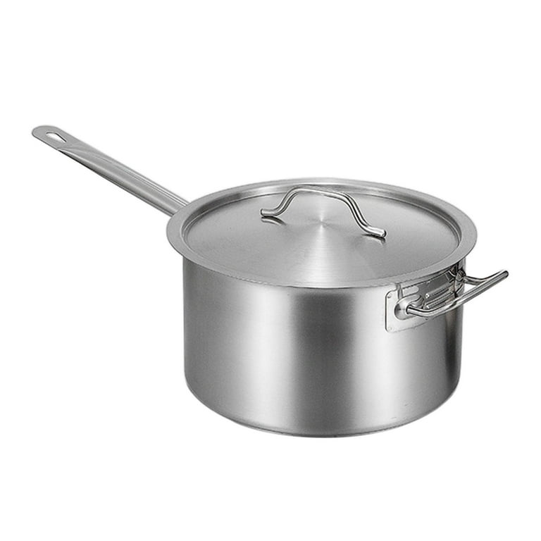 Ergonomic Stainless Steel Saucepan With Clear Glass Cover - Perfect For  Multipurpose Cooking & Home Kitchen! - Temu