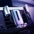 thumbnail image 3 of para teléfo automóvil Gravedad Manos Abrazadera , soporte, soporte, cuna, para teléfonos móviles con cl gris Baoblaze Soporte para teléfono de coche, 3 of 8