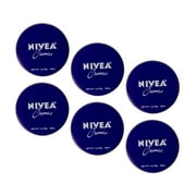 NIVEA Crme Body, Face & Hand Moisturizing Cream - 1oz Pack of 6
